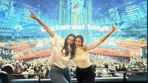 Deepika Padukone Enjoys Backstreet Boys Concert in Las Vegas with Best Friend
