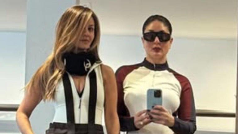 Kareena Kapoor and Natasha Poonawalla Nail Effortless Power Dressing in Chic Mirror Selfie