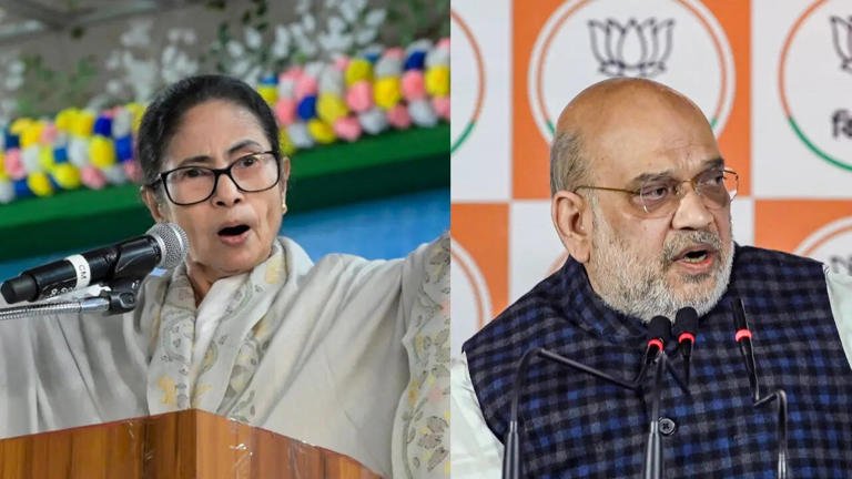 Mamata Banerjee Targets Amit Shah, Sparks BJP’s ‘Threat to India’ Charge