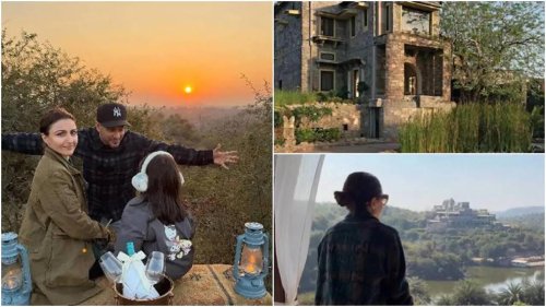 Soha Ali Khan’s Peaceful New Year Retreat Near Udaipur