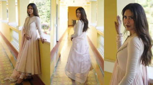 Sonam Bajwa Shows How Minimal Ethnic Wear Can Make a Bold Statement