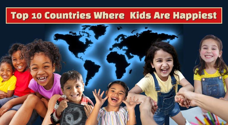 Top 10 Countries Where Children Are the Happiest: India’s Position Explained
