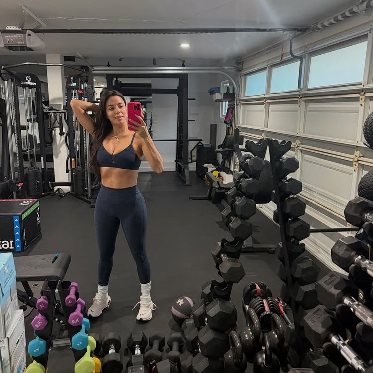 Eva Longoria Radiates Strength and Balance in Sportswear