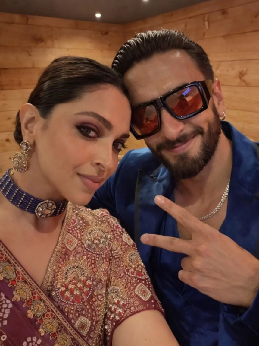 Deepika Padukone and Ranveer Singh Shine at New York Wedding