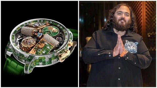 💎 $1.5M Jacob & Co Tribute Watch Honors Anant Ambani With Miniature Inside Dial